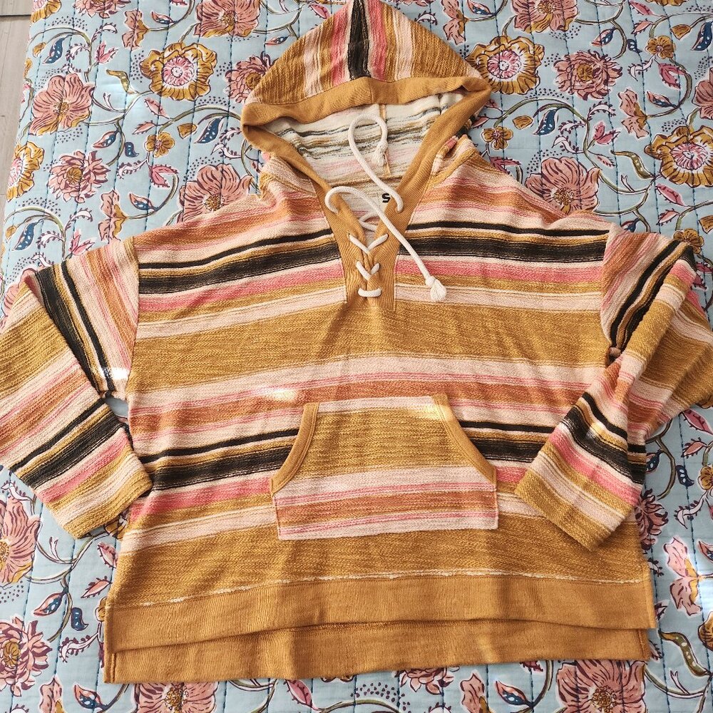 SO Kohls Hoodie Sweater Cardigan